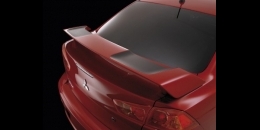Wholesale 2008 Mitsubishi Lancer Evolution Rear Spoiler Extensions Graphite Gray (Part#MZ575865EX)