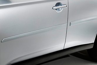 Wholesale 2021 Mitsubishi Outlander Sport Body Side Moldings Silver (Part#MZ315038)
