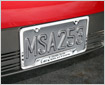 Wholesale 2013 Mitsubishi Lancer Evolution License Plate Frame (Part#MZ314111)