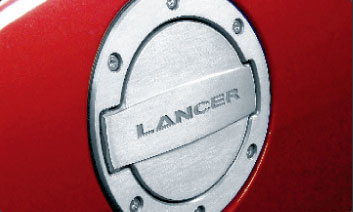 Wholesale 2011 Mitsubishi Lancer Sportback Alloy Fuel Door (Part#MZ314560)
