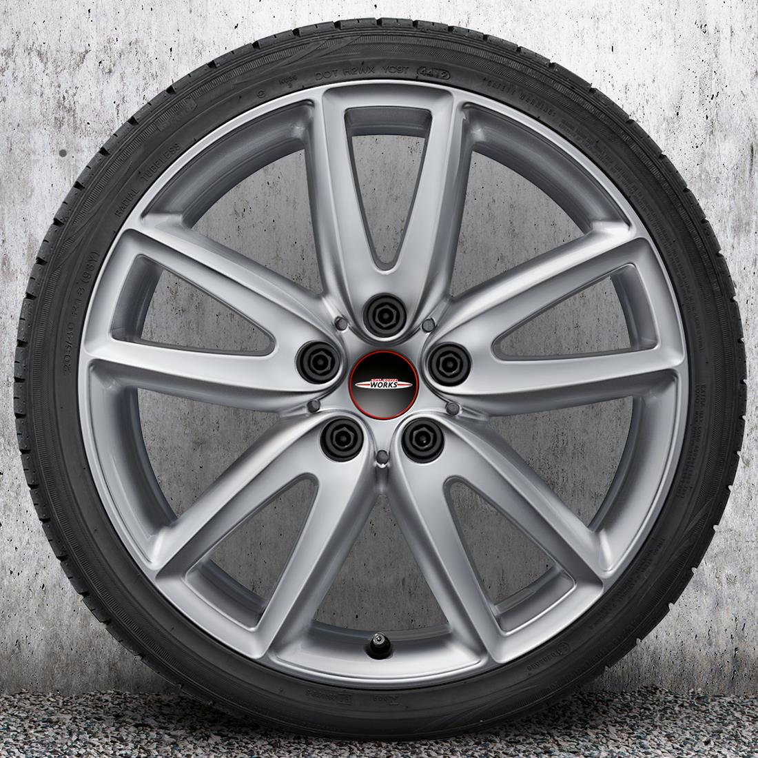 JCW 18 Inch Grip Spoke Style 815 Cold Weather Wheel and Tire Set